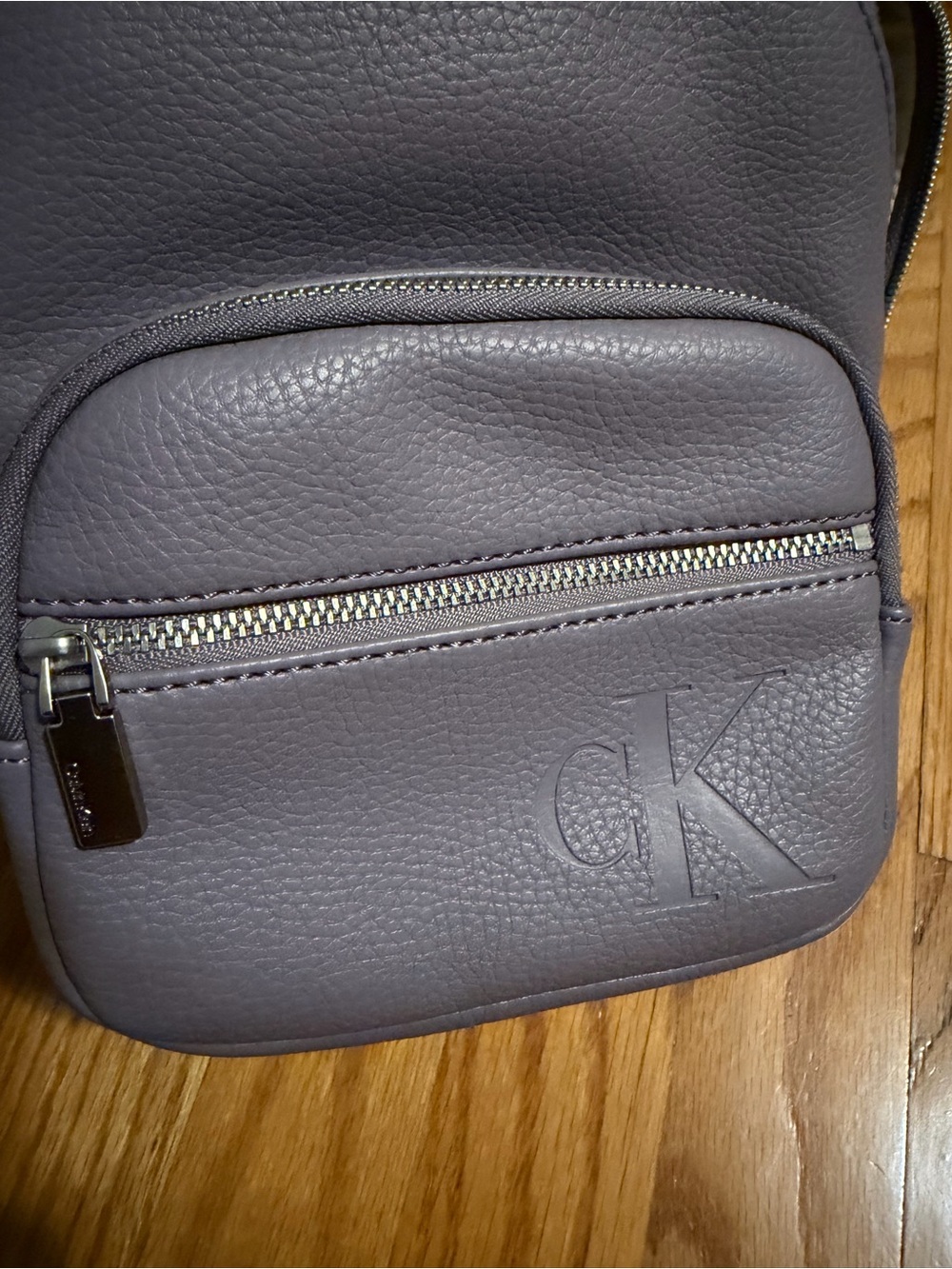 Calvin Klein Lavender cK Mini Convertable Backpack - Picture 6 of 6